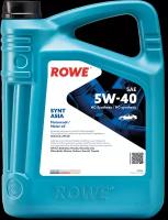 Синтетическое моторное масло ROWE Hightec Synt Asia SAE 5W-40