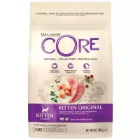 Wellness CORE-Сухой корм для котят беззерновой, с индейкой, курицей и лососем 300 г