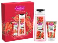 Подарочный набор Camay Botanicals Цветы граната Гель для душа 250мл и Скраб с миндальным маслом 120мл