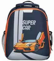 Ранец №1School Light Super car, 2 отд., 700гр