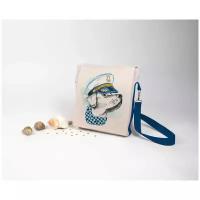 Матрёнин Посад Набор для вышивания 8531 Моряк - набор для шитья и вышивания текстильная сумка-планшет
