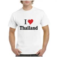 Футболка Путешествия. I love Thailand