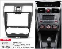 Carav 22-659 | 9" переходная рамка Subaru Forester, Impreza, XV 2011-2016