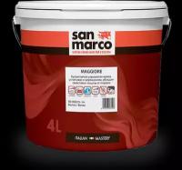 San Marco Riviera краска супермоющаяся акрил-силоксановая краска с защитой от плесени и высокими водоотталкивающими свойствами 0,93 л прозрачная