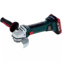 Аккумуляторная УШМ Metabo W 18 LTX 125 Quick 3.5 Ач (T0333), 125 мм