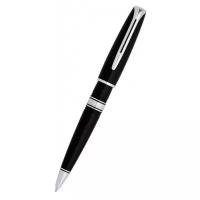 Ручка шариковая Waterman Charleston 13014 K (S0701060) Black CT M синие чернила подар.кор