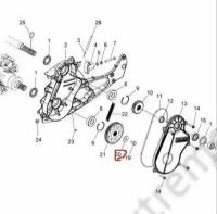 Шайба катка подвески POLARIS WIDETRAK LX /RZR /RANGER /TITAN 7571629 /7556130, (2 шт. в комплекте)