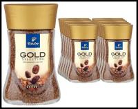 Кофе растворимый Tchibo Gold Selection, стеклянная банка, 47.5 г, 12 уп