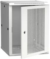 Шкаф коммутационный ITK Linea W (LWR3-12U66-PF) настенный 12U 600x600мм пер.дв.перфор. 90кг серый 50