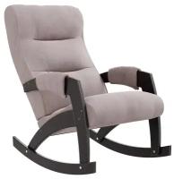 Кресло -качалка элит Джанни арт.AK9123 1 уп. (каркас венге, сиденье бежевое lunar Desert)