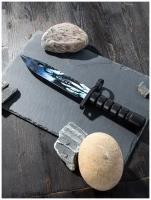 Деревянный штык нож байонет М9 Igris по мотивам игры Solo Leveling, сувенирный нож, нож из дерева в подарок