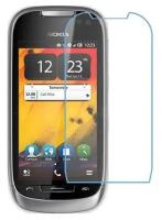 Nokia 701 защитный экран из нано стекла 9H одна штука