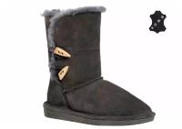 Женские угги Bearpaw Abigail 8 серые (37)