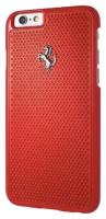 Накладка Ferrari Aluminium Plate Hard для iPhone 6 / 6s - Red