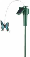 Садовый светильник ЭРА SL-PL42-BTF на солнечной батарее Порхающая бабочка, пластик, цветной, 42 см арт. Б0007508 (1 шт.)