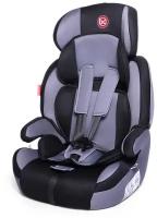 Автокресло группа 1/2/3 (9-36 кг) Babycare Legion, grey/black