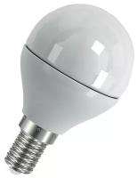 Лампа светодиодная LED Value LVCLP60 7SW/830 7Вт шар матовая E14 230В 10х1 RU OSRAM 4058075579620