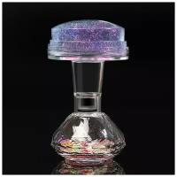 Born Pretty, штамп для стемпинга "Translucent Crystal Stamper" (фиолетовый глиттер)