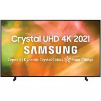 50" Телевизор Samsung UE50AU8000U 2021 LED, HDR, черный