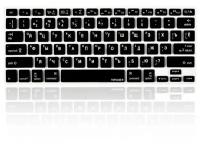 Накладка на клавиатуру для Macbook Air/Pro 13/15 2006 - 2017, US, Viva, черная