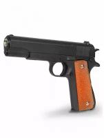 Пистолет металлический Colt 1911 с кобурой, 21,5 см