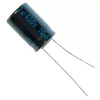 Конденсатор (capacitor) электролитический 10x400 (10x16) TK Jamicon 105C, TKR100M2GG16M