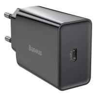 Зарядное устройство Baseus Speed Mini Quick Charger Type-C 20W, Black (CCFS-SN01)