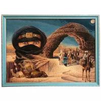 Гобеленовая картина/Гобелен/Картина "Хозяин пустыни" 73см*53см
