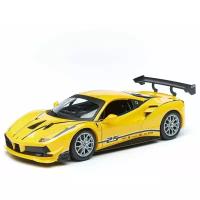 Машинка Bburago Ferrari Racing 488 Challenge 1:24 18-26307