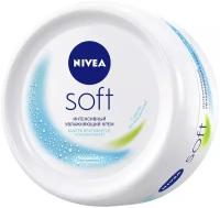 Интенсивный увлажняющий крем NIVEA Soft для лица, рук и тела с маслом жожоба и витамином Е, 200 мл