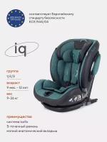 Автокресло Rant BH012319i ''iQ'' isofix Genius Line группа 1-2-3(9-36 кг) Malachite