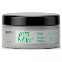 Маска ACT NOW! для восстановления волос INDOLA 200 мл
