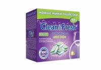 Clean & Fresh Mini Таблетки для посудомоечной машины, 100 штук