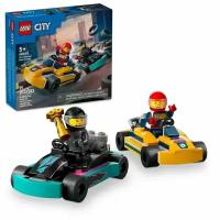 Конструктор LEGO City Картинг и гонщики 60400