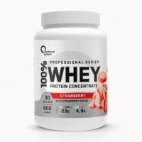 Optimum System 100% Whey Protein 900 гр (Optimum System) Клубника