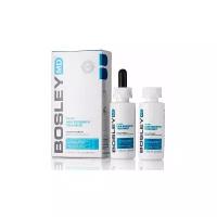 Bosley MD Hair Regrowth: Усилитель роста волос для мужчин (For Men Hair Regrowth Treatment 5% Dropper), 2*60мл