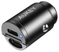 Aukey АЗУ Aukey CC-A4 30W 3A/2USB-C Black черное