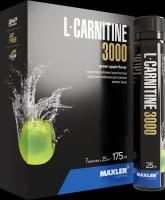 Maxler L-карнитин Comfortable Shape 3000 7шт по 25ml зеленое яблоко