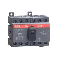 Рубильник реверсивный ABB OT40F3С (1SCA104913R1001) 3P 40А 690 В на DIN-рейку/монтажную плату