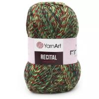 Пряжа YarnArt 'Recital' 150гр 330м (9% альпака, 10% шерсть, 9% вискоза, 72% акрил) (661 меланж), 3 мотка