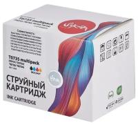 Sakura Printing Струйный картридж Sakura C13T10554A10 (T0735) для Epson, мультипак, 11,4 мл, 490 к