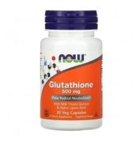 NOW Glutathione, 500 мг / 30 капсул вегетарианских