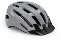 Велошлем Met Downtown Helmet (3HM131CE00) 2022, цвет Серый, размер шлема M/L (58-61 см)