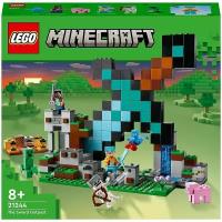 Конструктор Lego Minecraft 21244 Застава Меча, 427 деталей, 8+