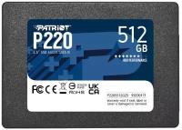 Твердотельный накопитель Patriot Memory 512Gb P220 P220S512G25