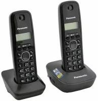 Радиотелефон Panasonic KX-TG1612RUH (серый)