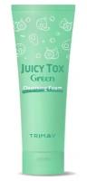 Trimay Juicy Tox Green Cleansing Foam Пенка для умывания с экстрактами авокадо и яблока, 120 мл