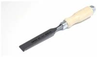 Плоская стамеска Narex с деревянной светлой ручкой 22 мм 810122