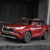 Коллекционная модель Toyota Highlander Hybrid 1:24 (металл, свет, звук)