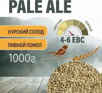 Солод ячменный пивоваренный Pale Ale Курский 1 кг. с Помолом